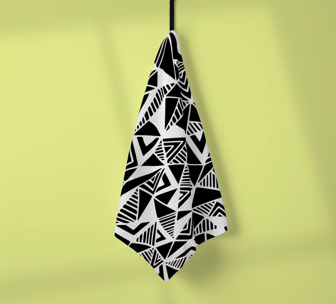 Jazzy Triangles Pattern canovaccio da cucina da Kim Hubball Studio
