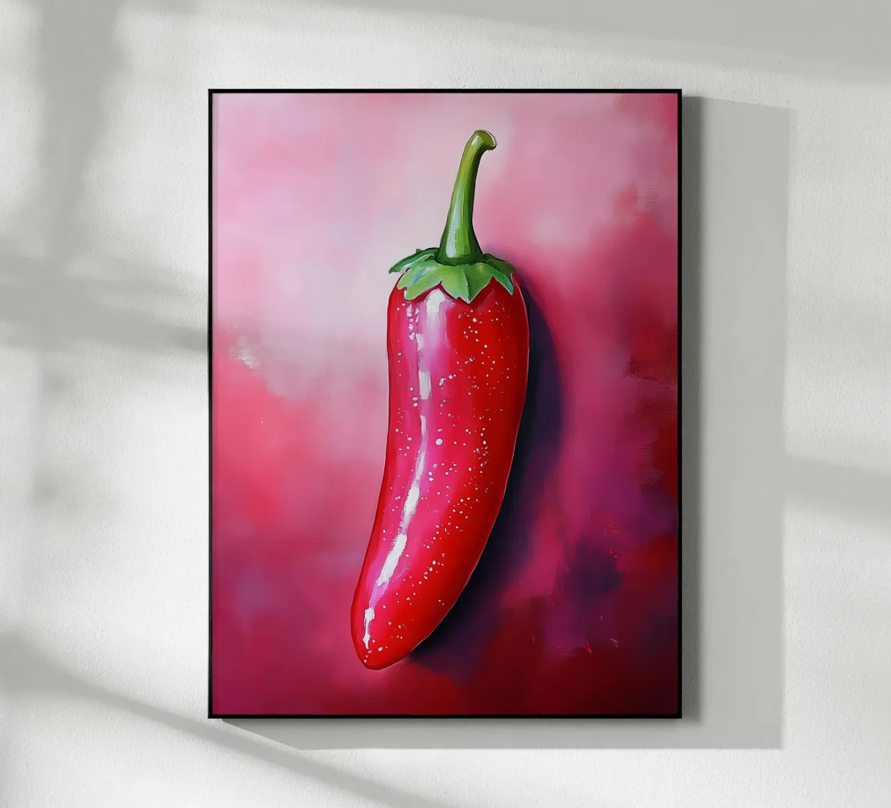 Rode peper acryl van Spice & Style