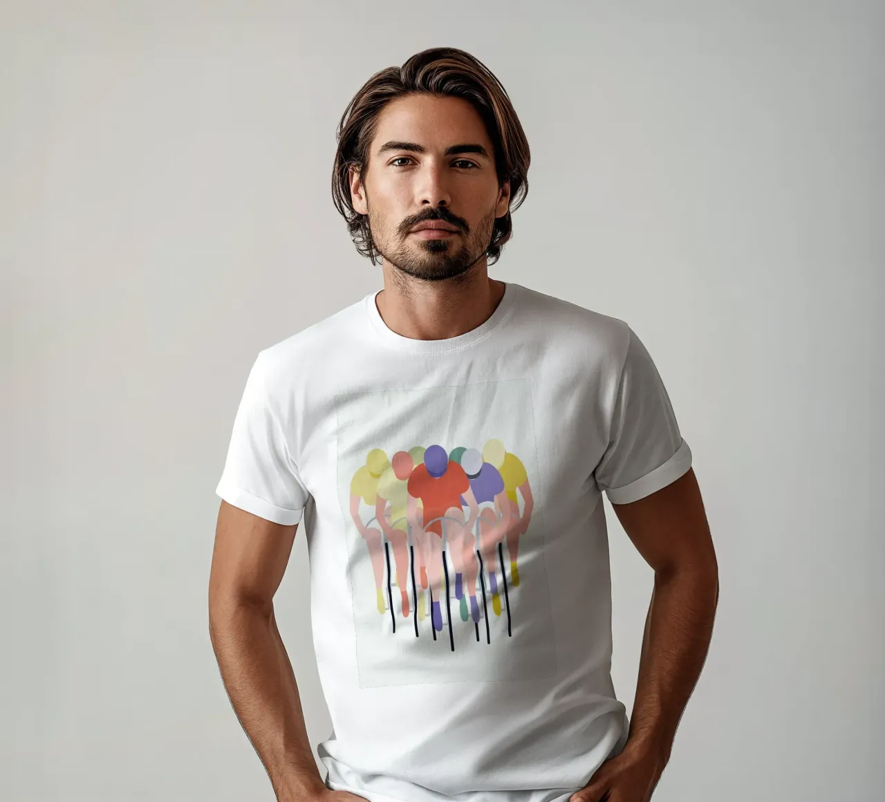 Cykelløb t-shirt da Swen Swensøn