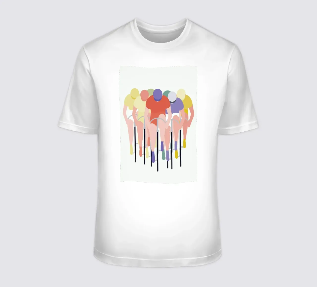 Cykelløb t-shirt da Swen Swensøn