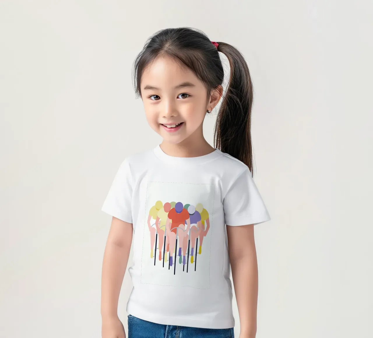Cykelløb t-shirt bambini da Swen Swensøn