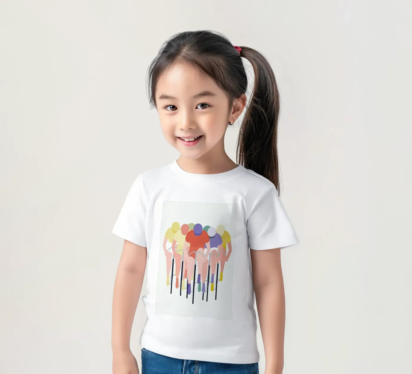 Cykelløb t-shirt bambini da Swen Swensøn