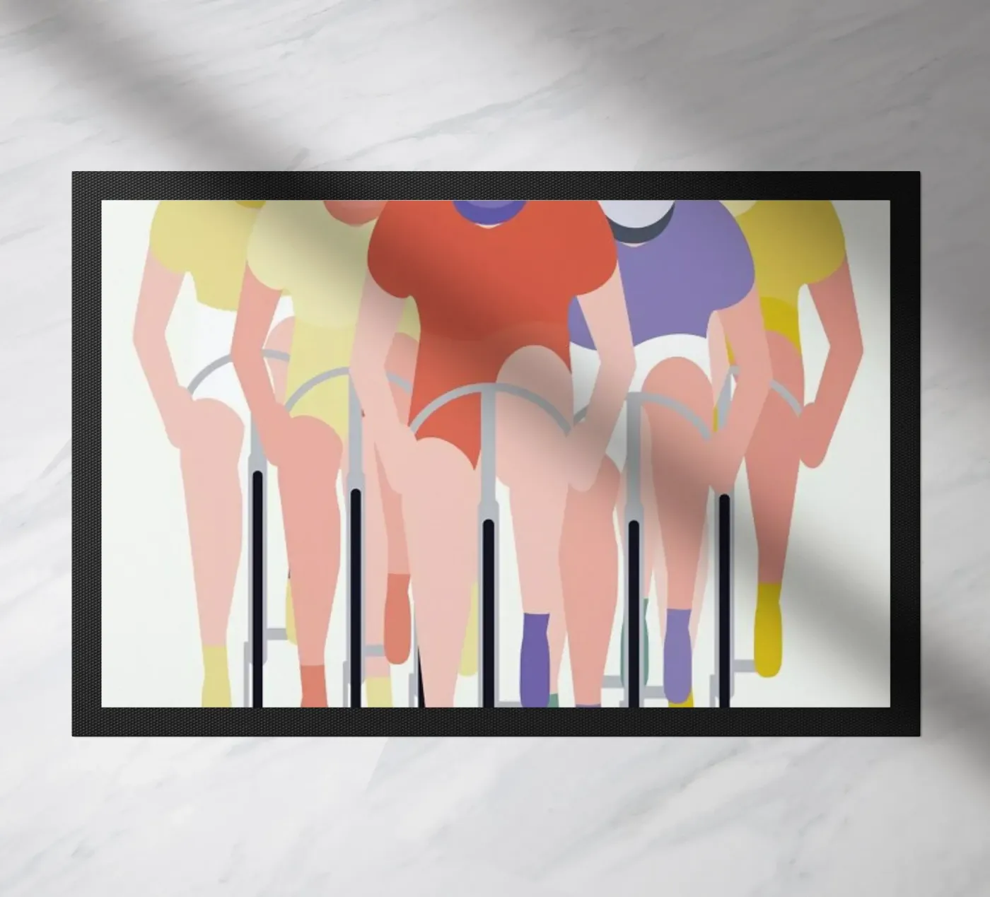 Cykelløb doormat by Swen Swensøn