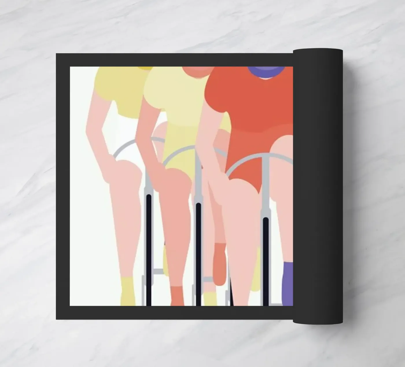 Cykelløb doormat by Swen Swensøn