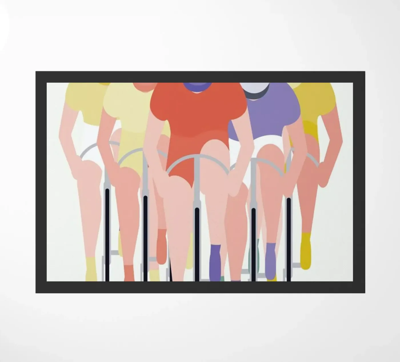 Cykelløb doormat by Swen Swensøn