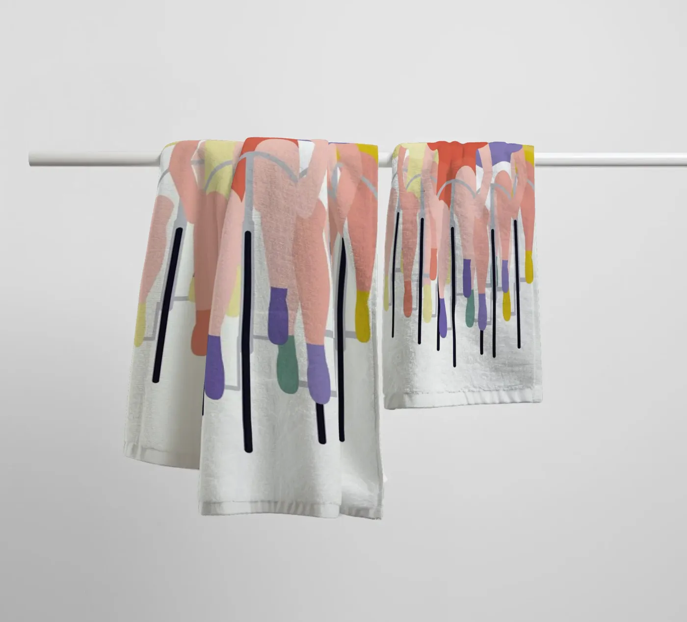 Cykelløb towel by Swen Swensøn