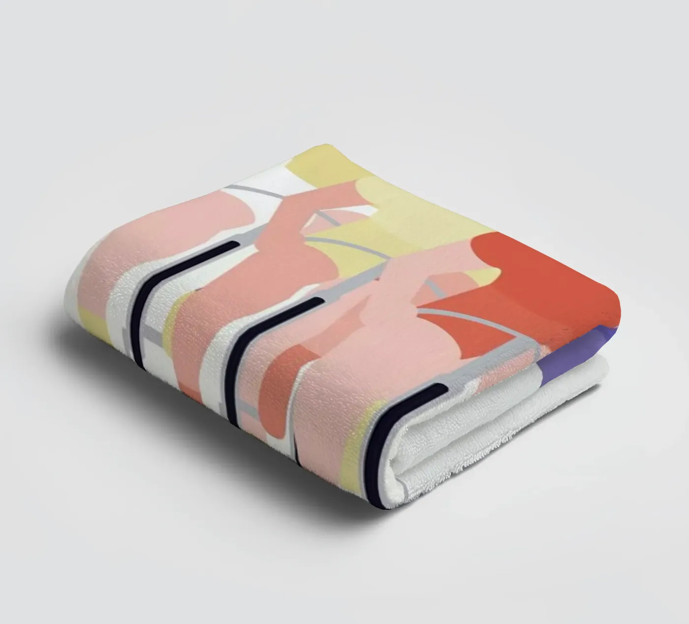 Cykelløb towel by Swen Swensøn