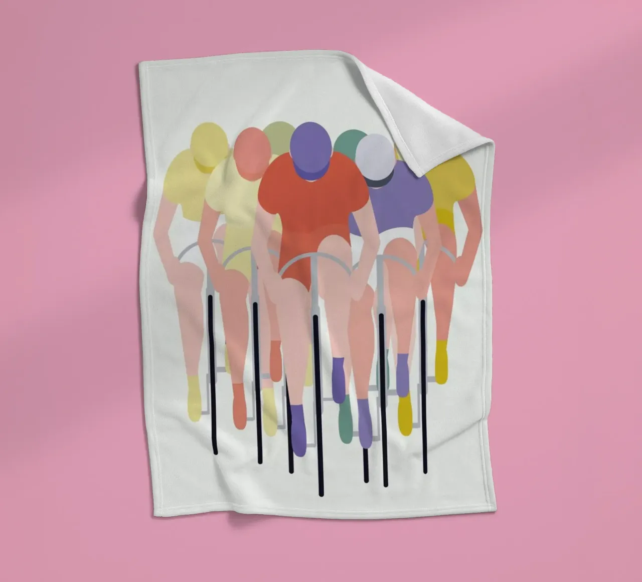 Cykelløb Fleecedecke von Swen Swensøn