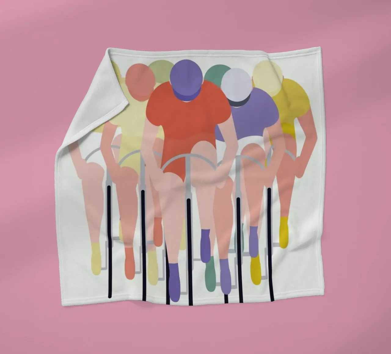 Cykelløb Fleecedecke von Swen Swensøn