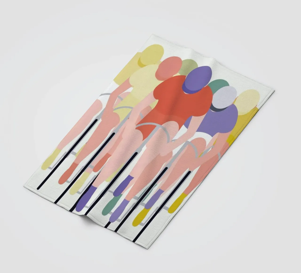 Cykelløb Fleecedecke von Swen Swensøn