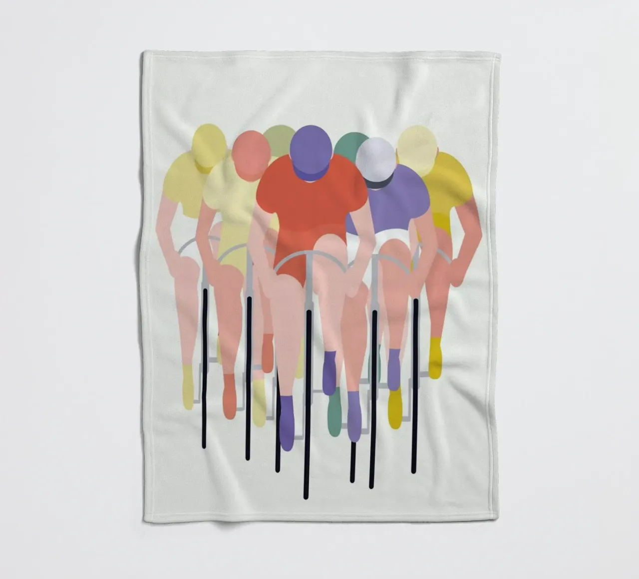 Cykelløb Fleecedecke von Swen Swensøn