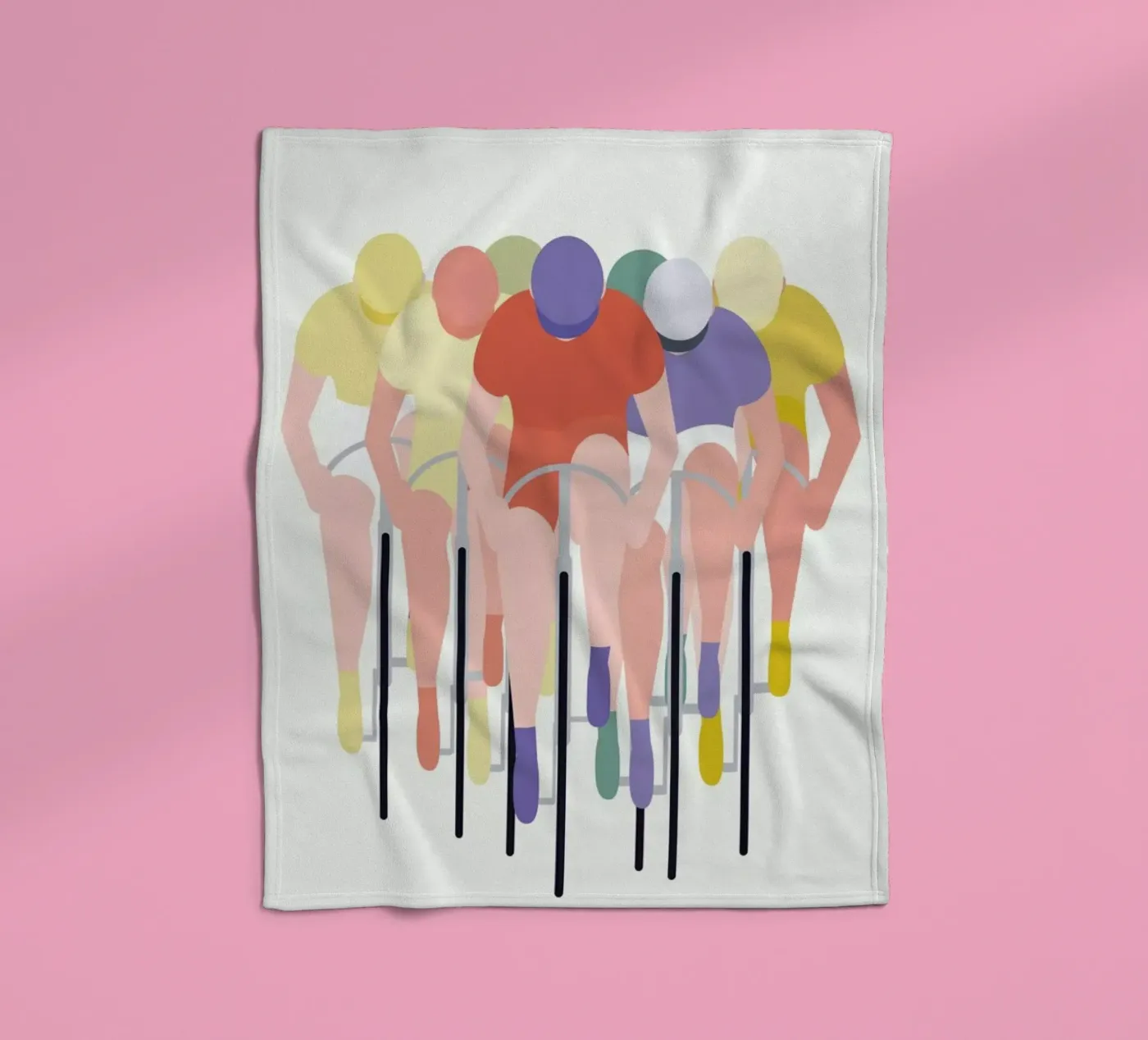Cykelløb Fleecedecke von Swen Swensøn