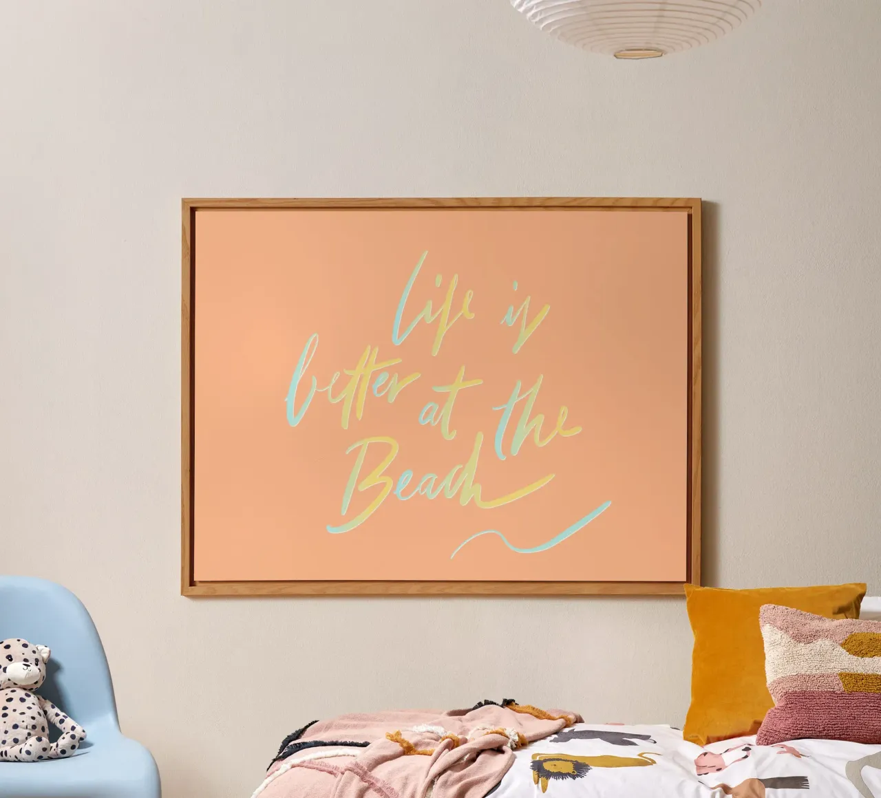 Life is better at the Beach alluminio dibond da All Colours