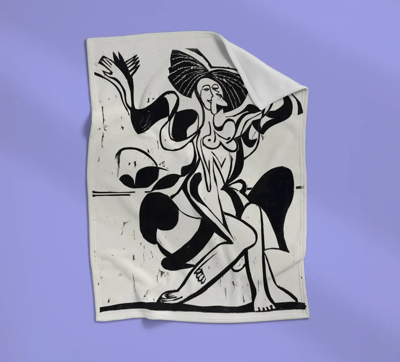 Ernst Ludwig Kirchner - Dancing Mary Wigman coperta in pile da Old Masters