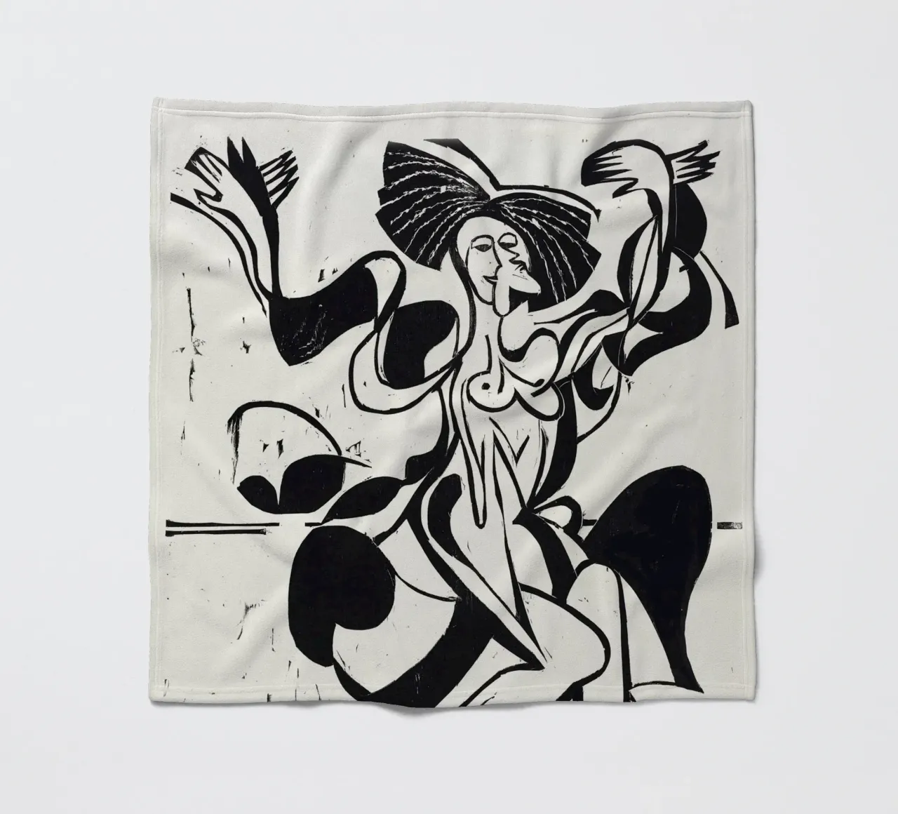 Ernst Ludwig Kirchner - Dancing Mary Wigman coperta in pile da Old Masters