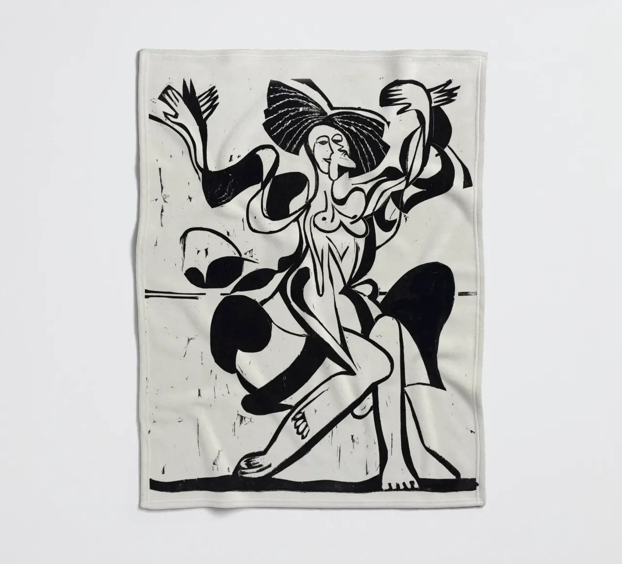Ernst Ludwig Kirchner - Dancing Mary Wigman coperta in pile da Old Masters