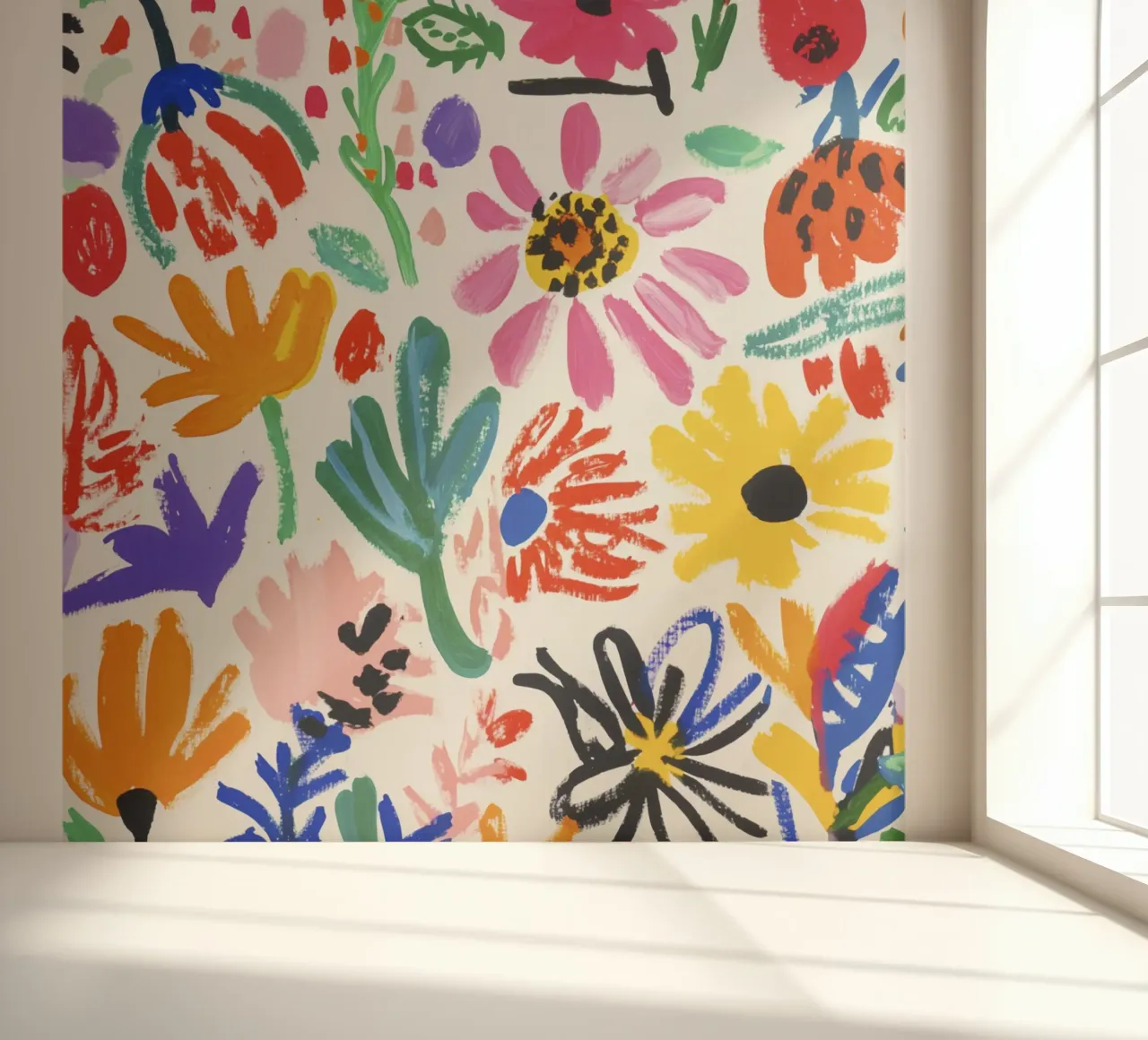 Il più bel giardino fiorito estivo di Henri Matisse carta da parati fotografica da Modern Muse