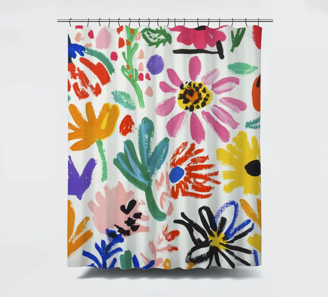 El jardín de verano más bonito de Henri Matisse cortina de baño de Modern Muse