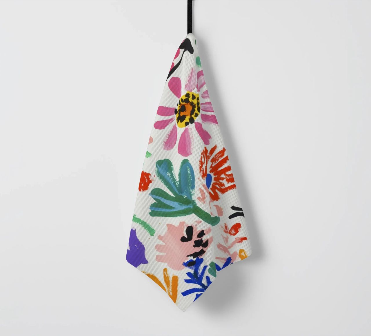 Le plus beau jardin de fleurs d'été d'Henri Matisse torchon de Modern Muse