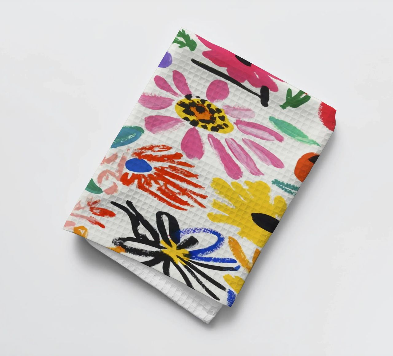Le plus beau jardin de fleurs d'été d'Henri Matisse torchon de Modern Muse