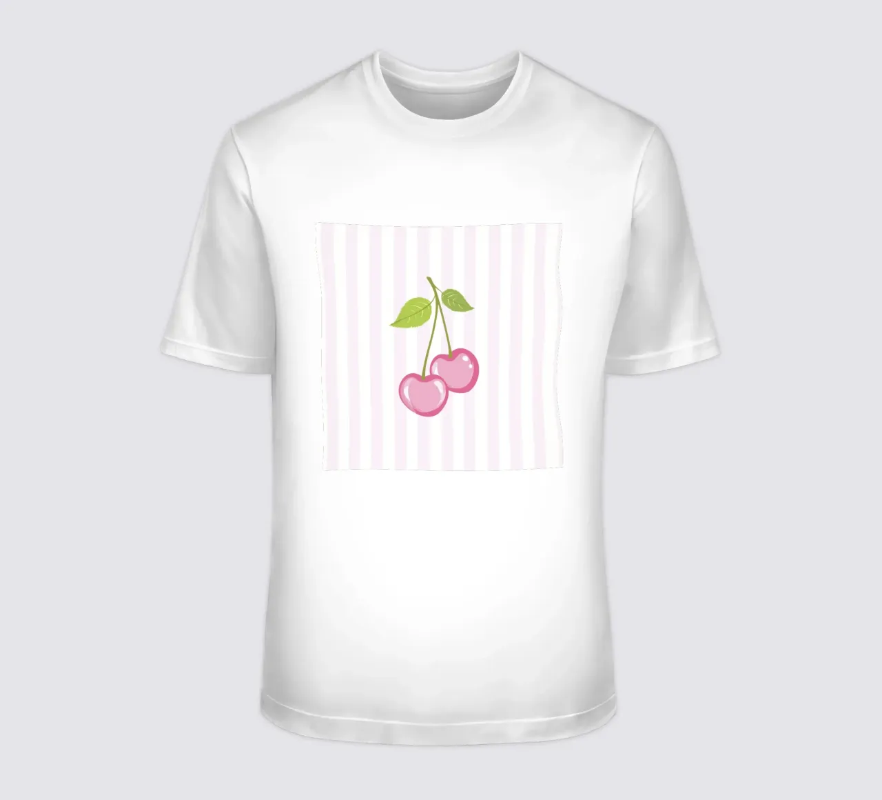 Minimalist Cherry Delight t-shirt by Modern Muse