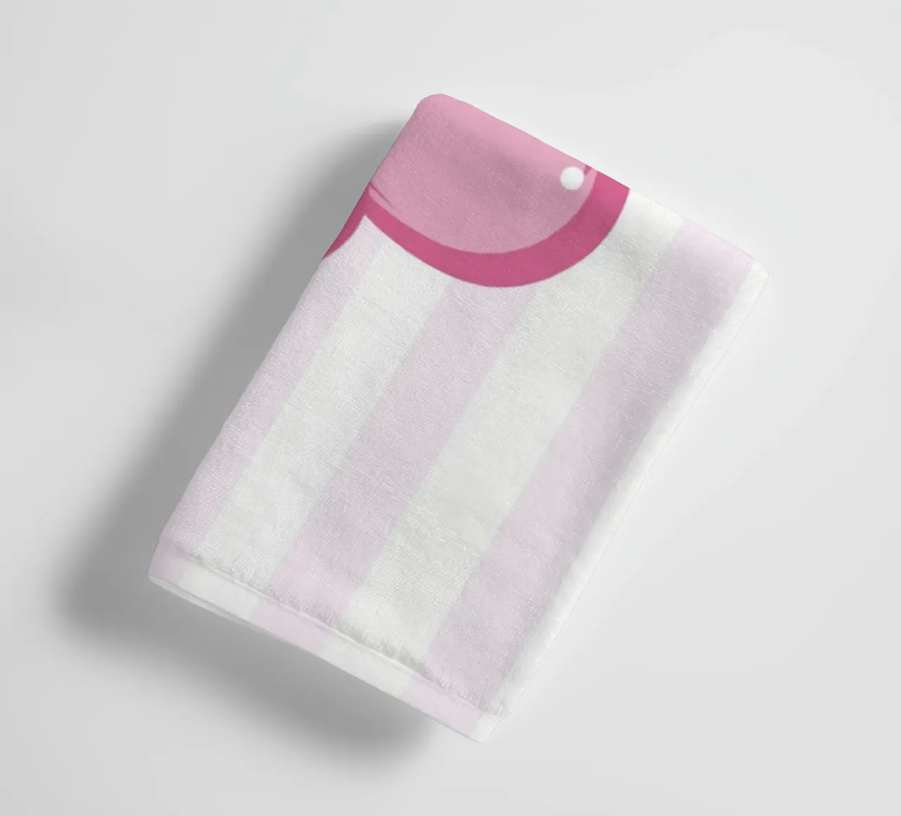 Minimalistisch kersengebak badhanddoek van Modern Muse
