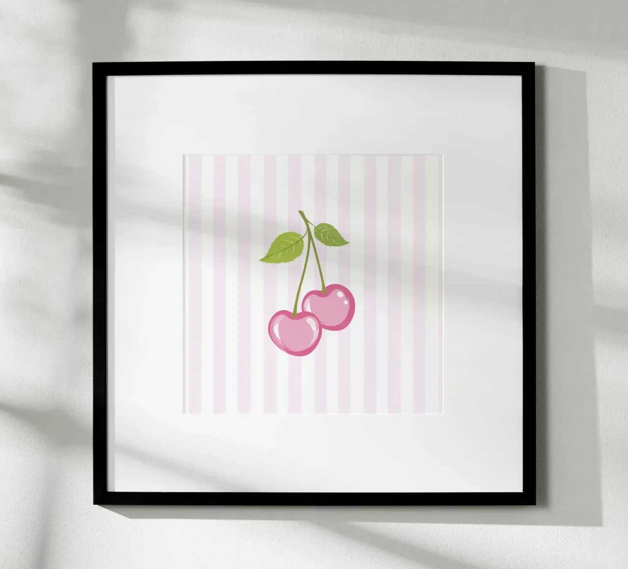 Minimalist Cherry Delight hahnemühle by Modern Muse