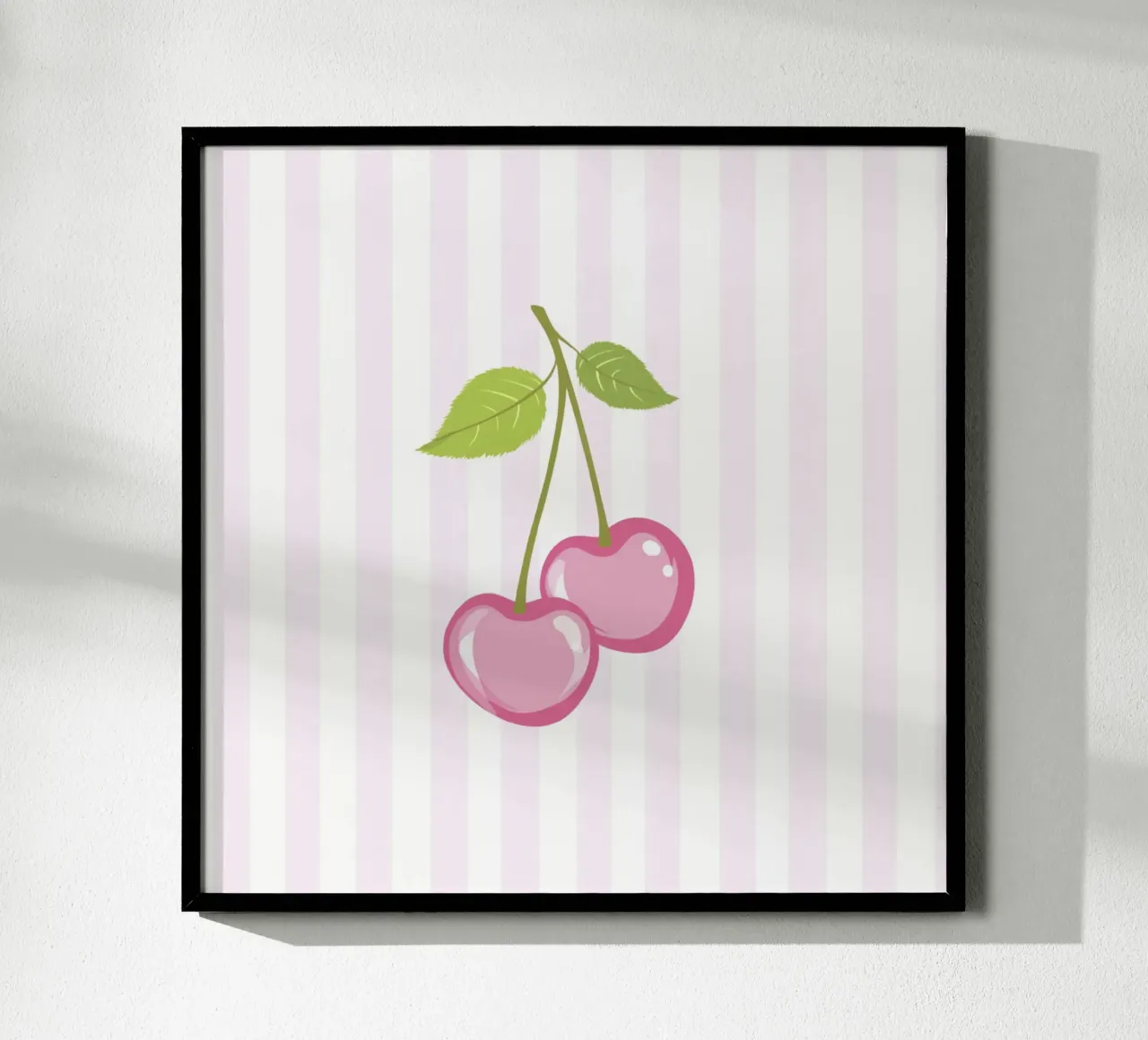 Minimalist Cherry Delight hahnemühle by Modern Muse