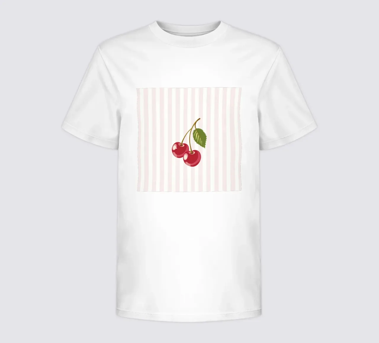Minimalistischer Kirschgenuss Kinder T-Shirt von Modern Muse
