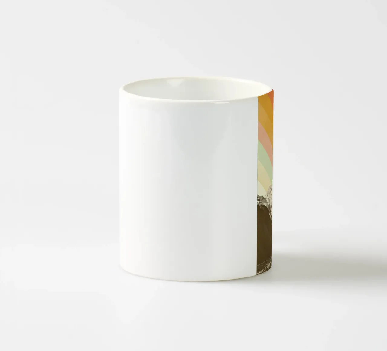 Mountainscape 2 tazza in ceramica da Florent Bodart