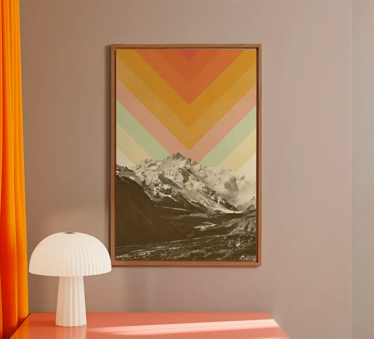 Mountainscape 2 forex plate by Florent Bodart