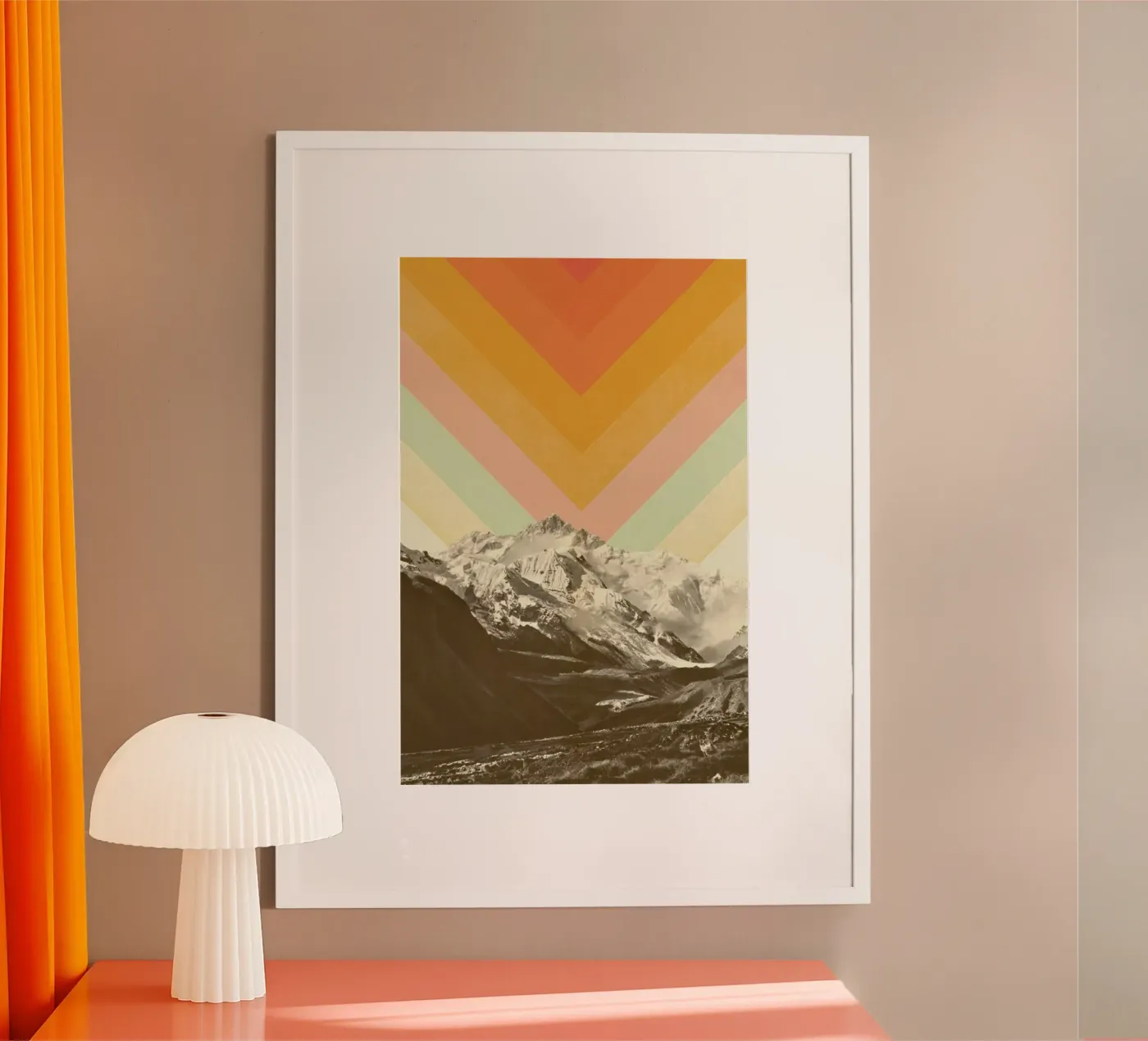 Mountainscape 2 poster da Florent Bodart