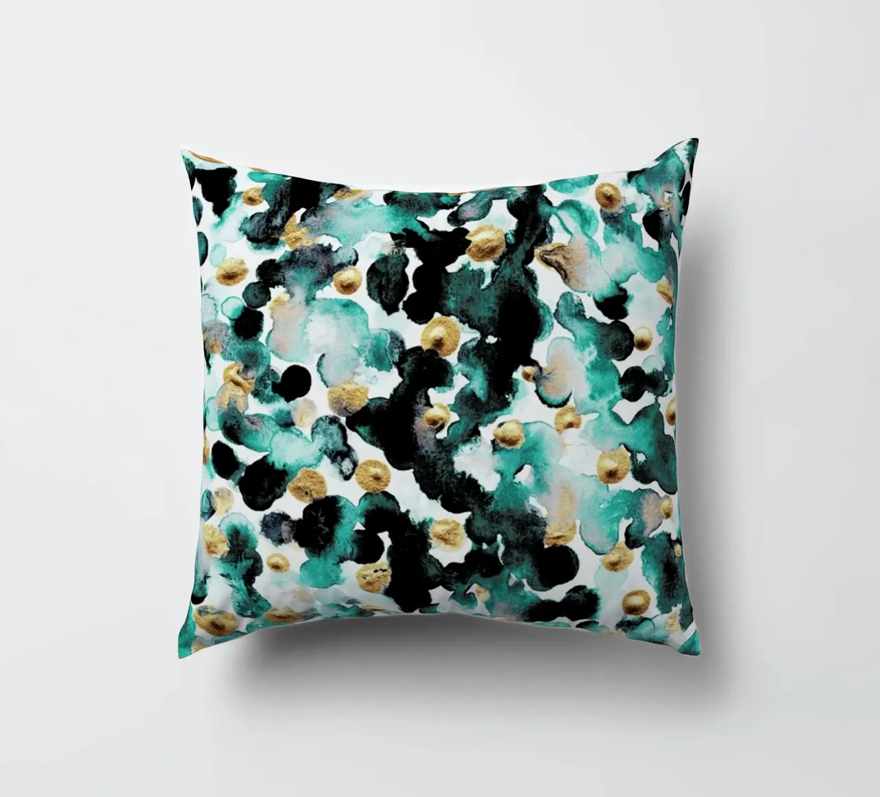 Watercolor 04 decorative cushion by Elisabeth Fredriksson