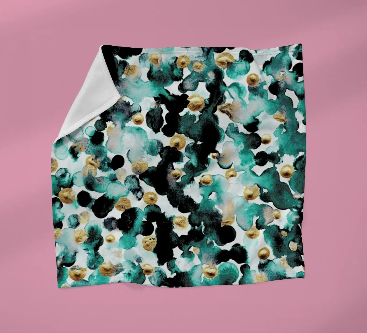 Watercolor 04 coperta in pile da Elisabeth Fredriksson