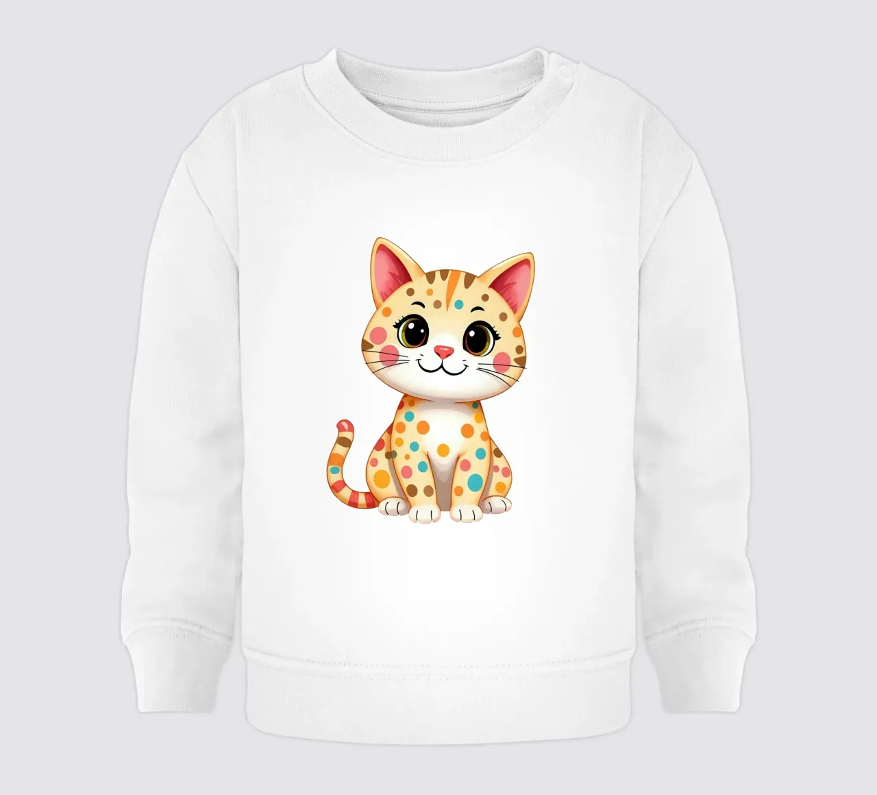Cat_1a felpa neonato da Tierisch bunt by LK