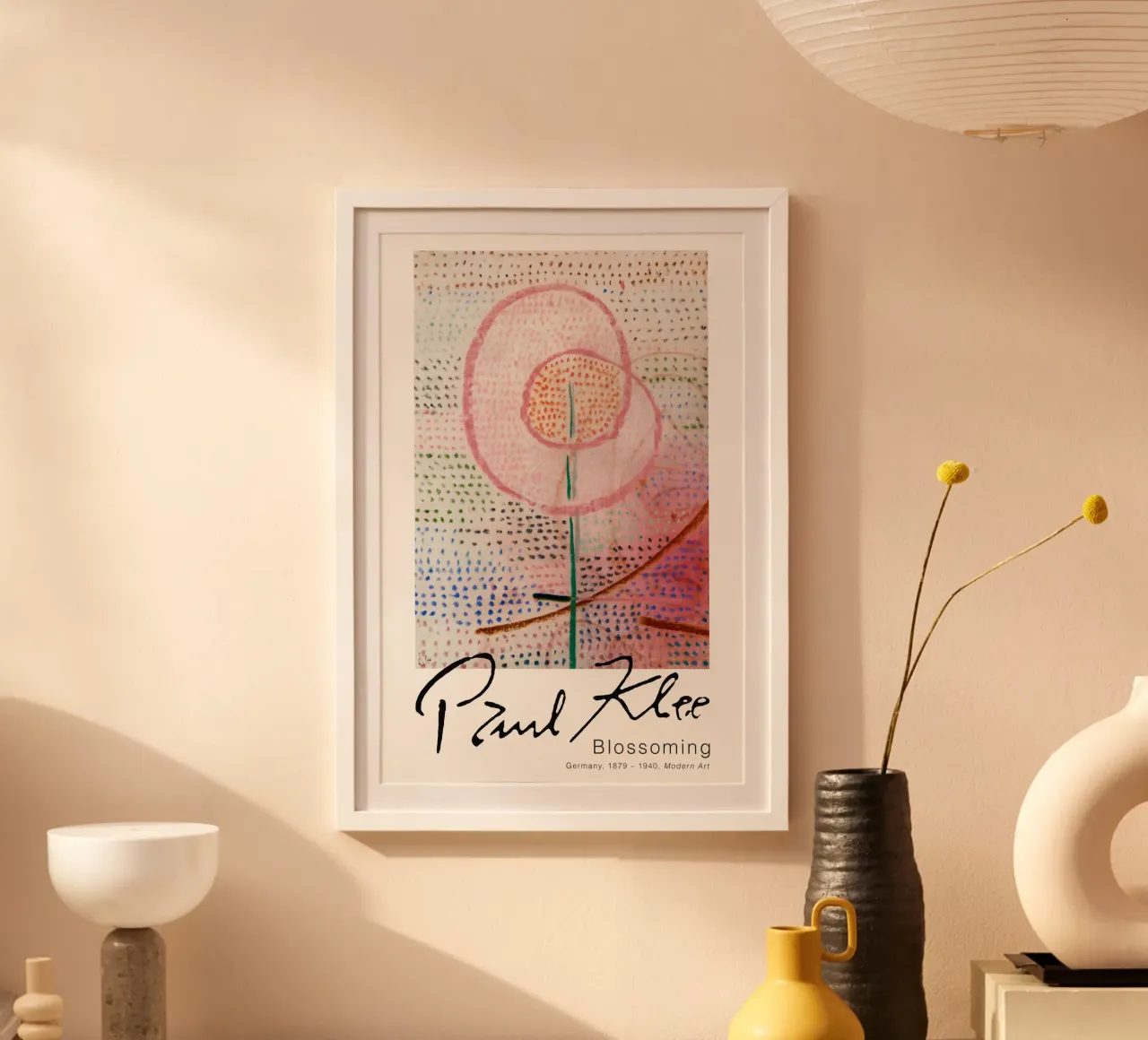 Paul Klee - La fioritura poster da Old Masters