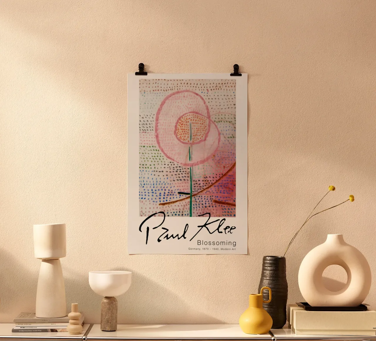 Paul Klee - La fioritura poster da Old Masters