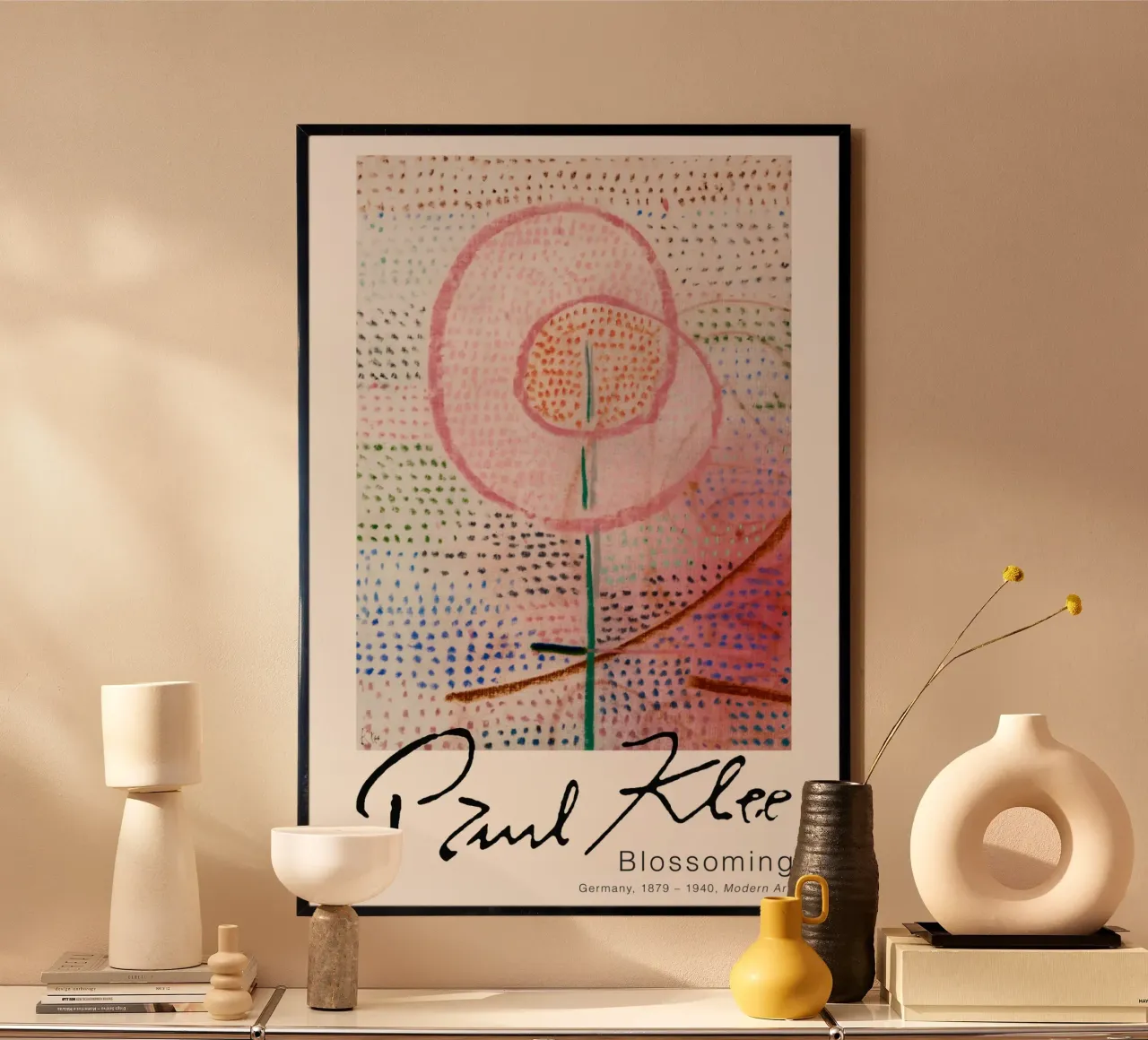 Paul Klee - La fioritura poster da Old Masters