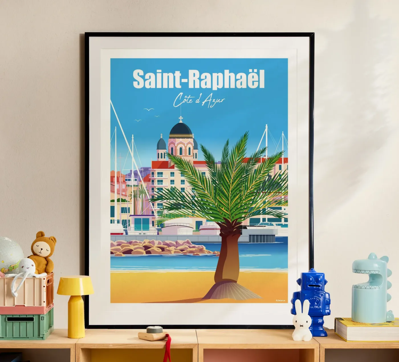 Saint Raphaël poster de Raphaël Delerue