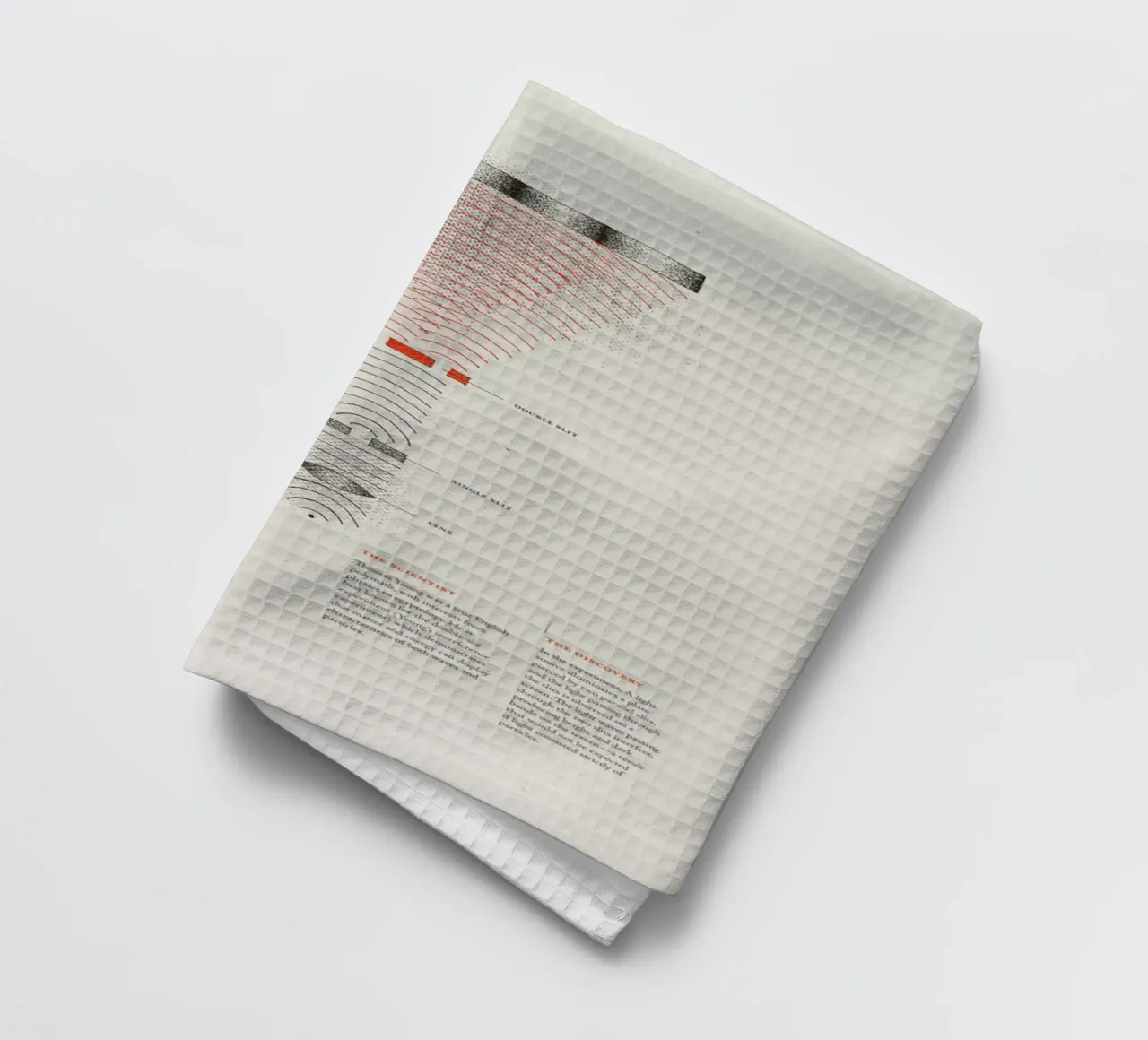 Y for Young tea towel by Khyati Trehan