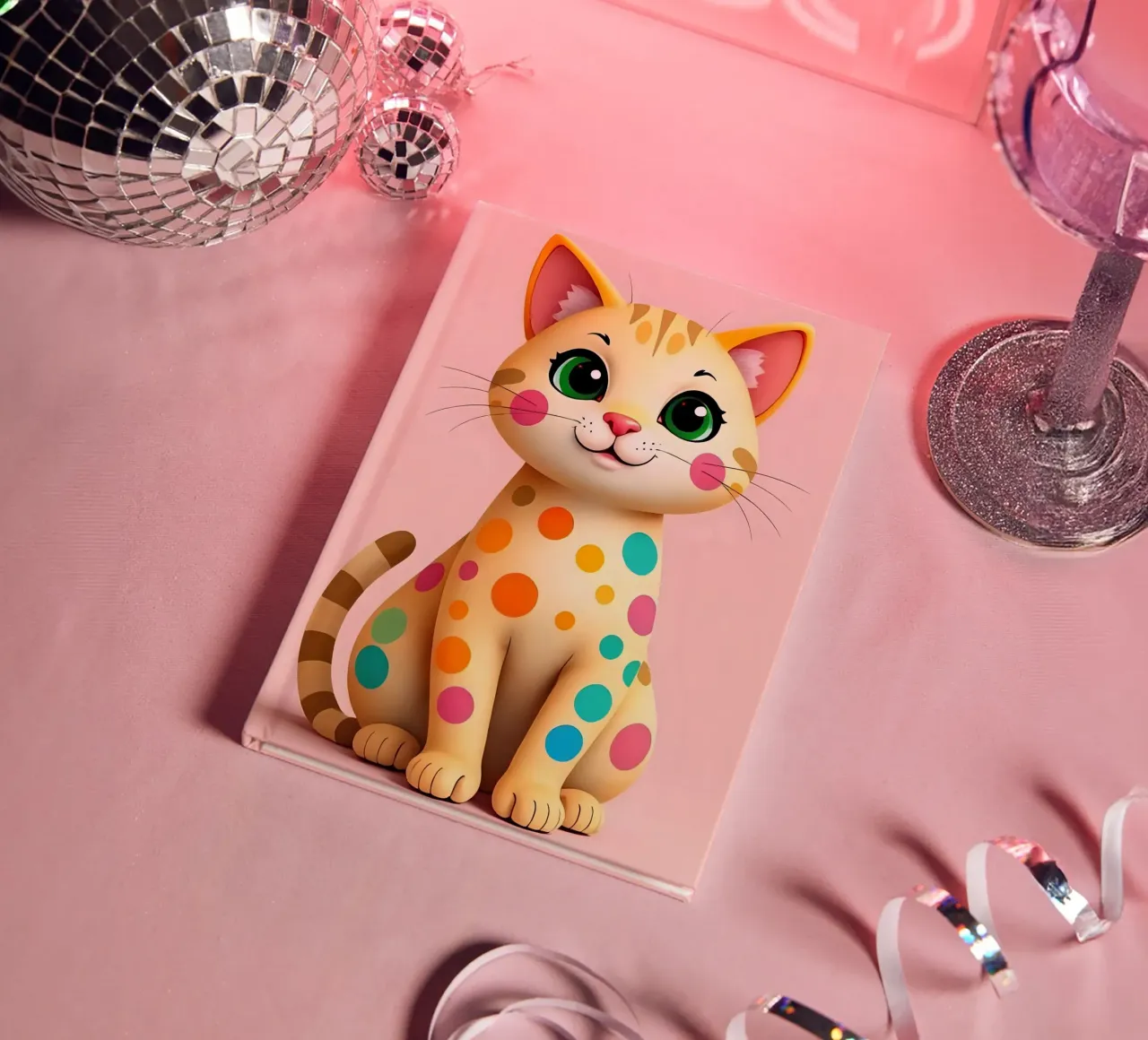 Cat_2 notebook by Tierisch bunt by LK