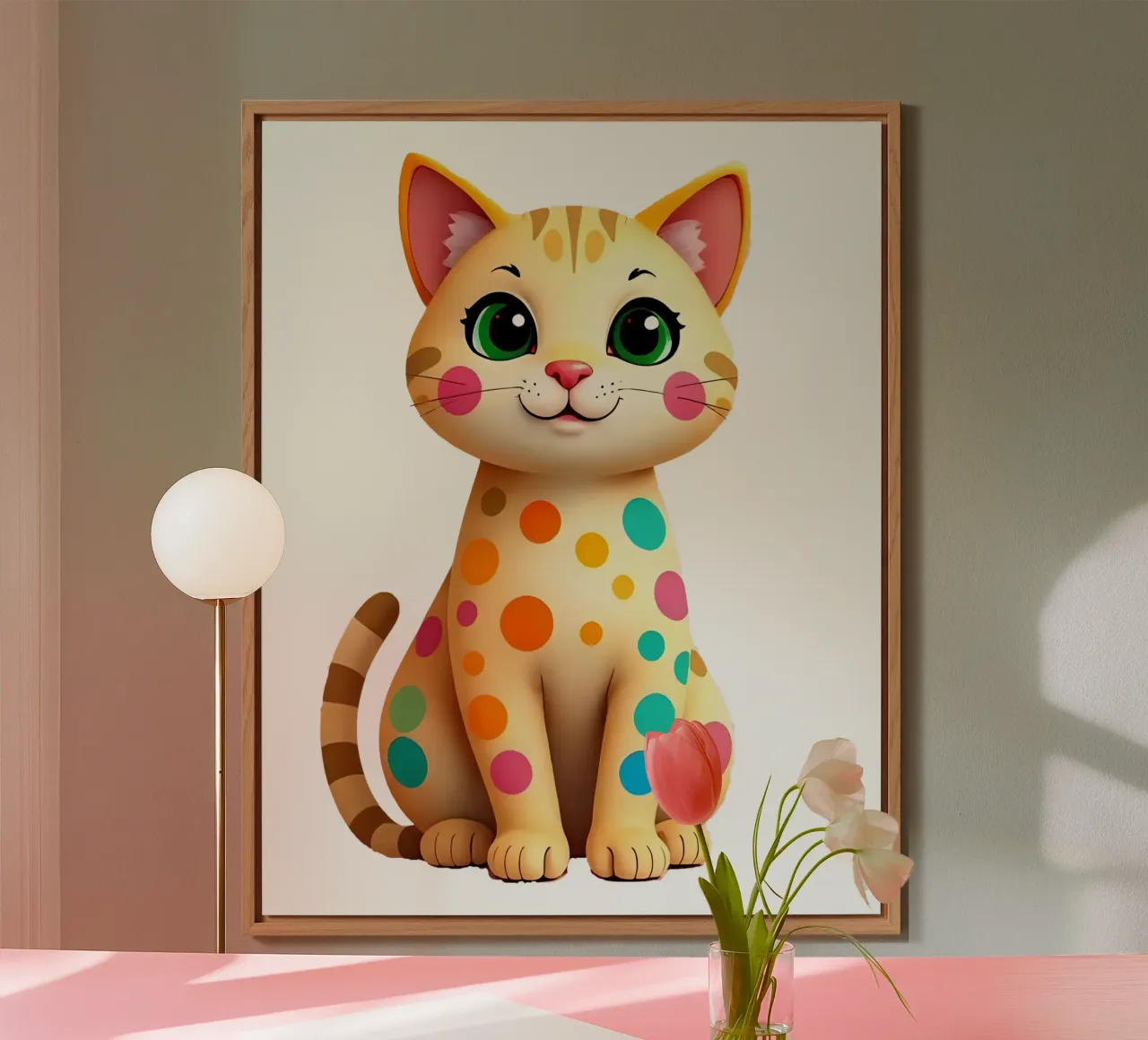 Cat_2a alluminio dibond da Tierisch bunt by LK