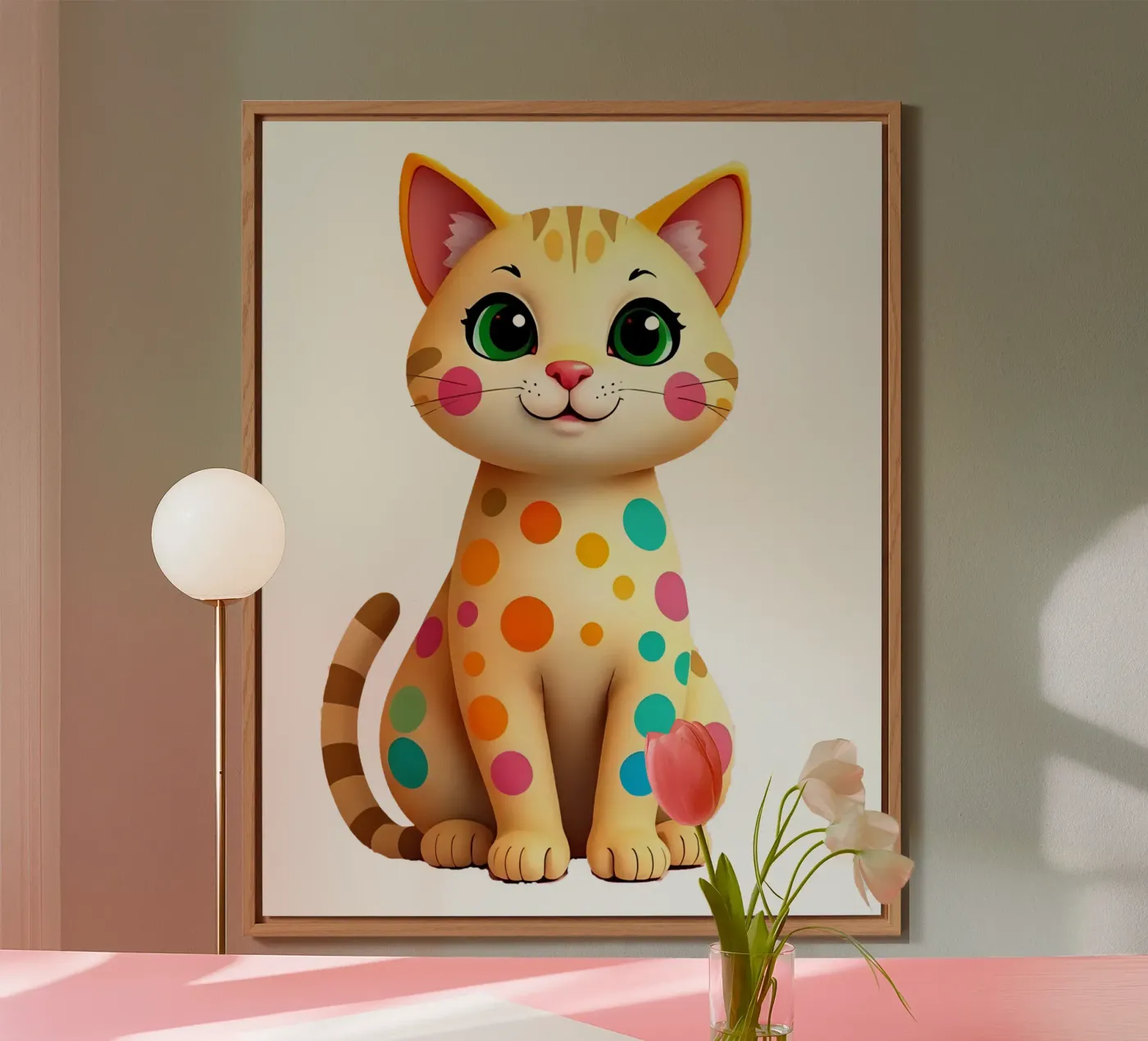 Cat_2a alluminio dibond da Tierisch bunt by LK