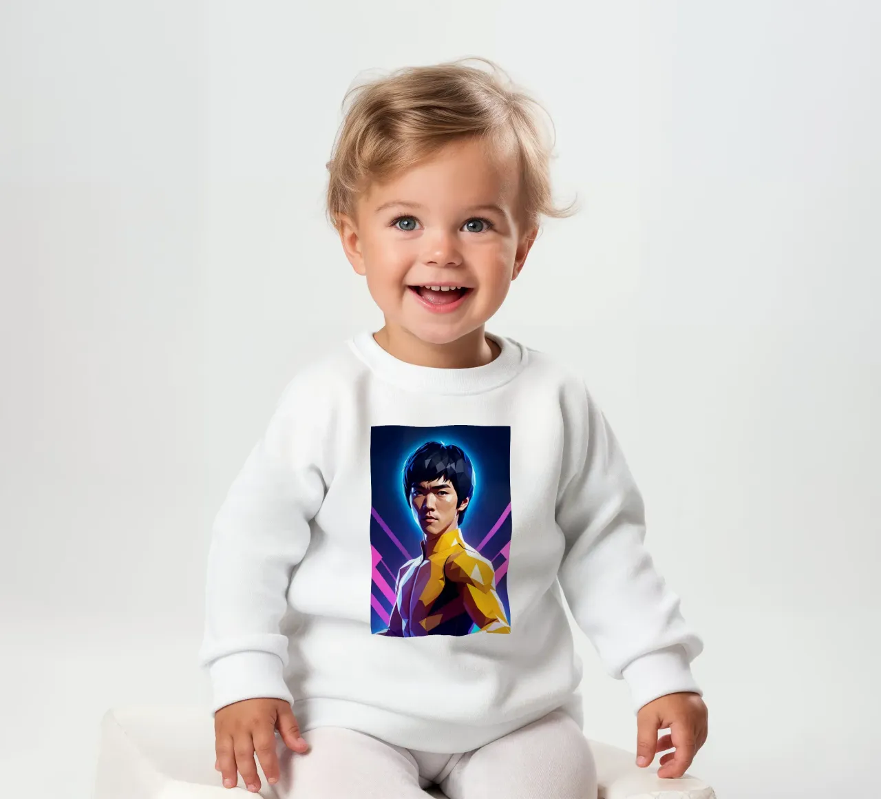 Bruce Lee felpa neonato da BONANZA
