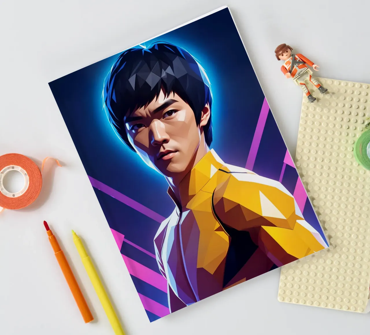 Bruce Lee notebook by BONANZA