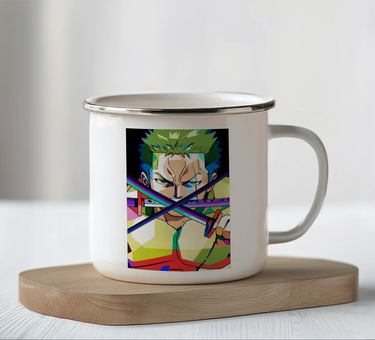 Zoro neon tazza in smalto da BONANZA