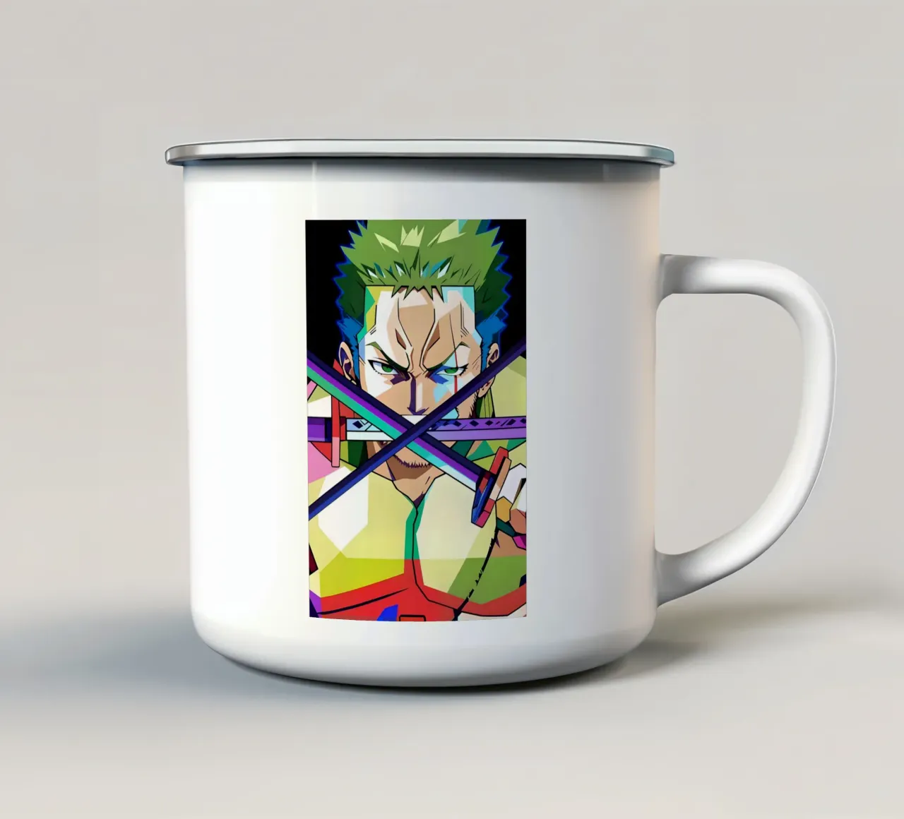 Zoro neon tazza in smalto da BONANZA