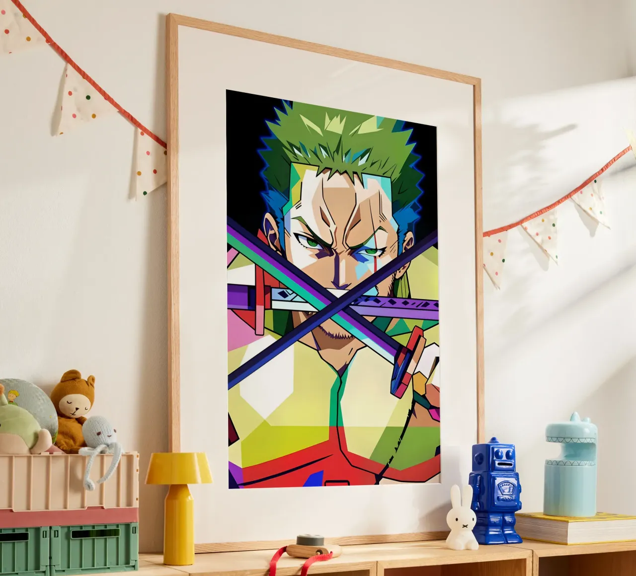 Zoro neon poster da BONANZA