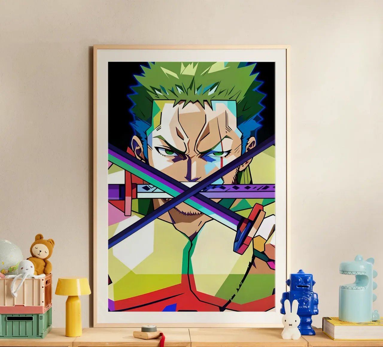 Zoro neon poster da BONANZA
