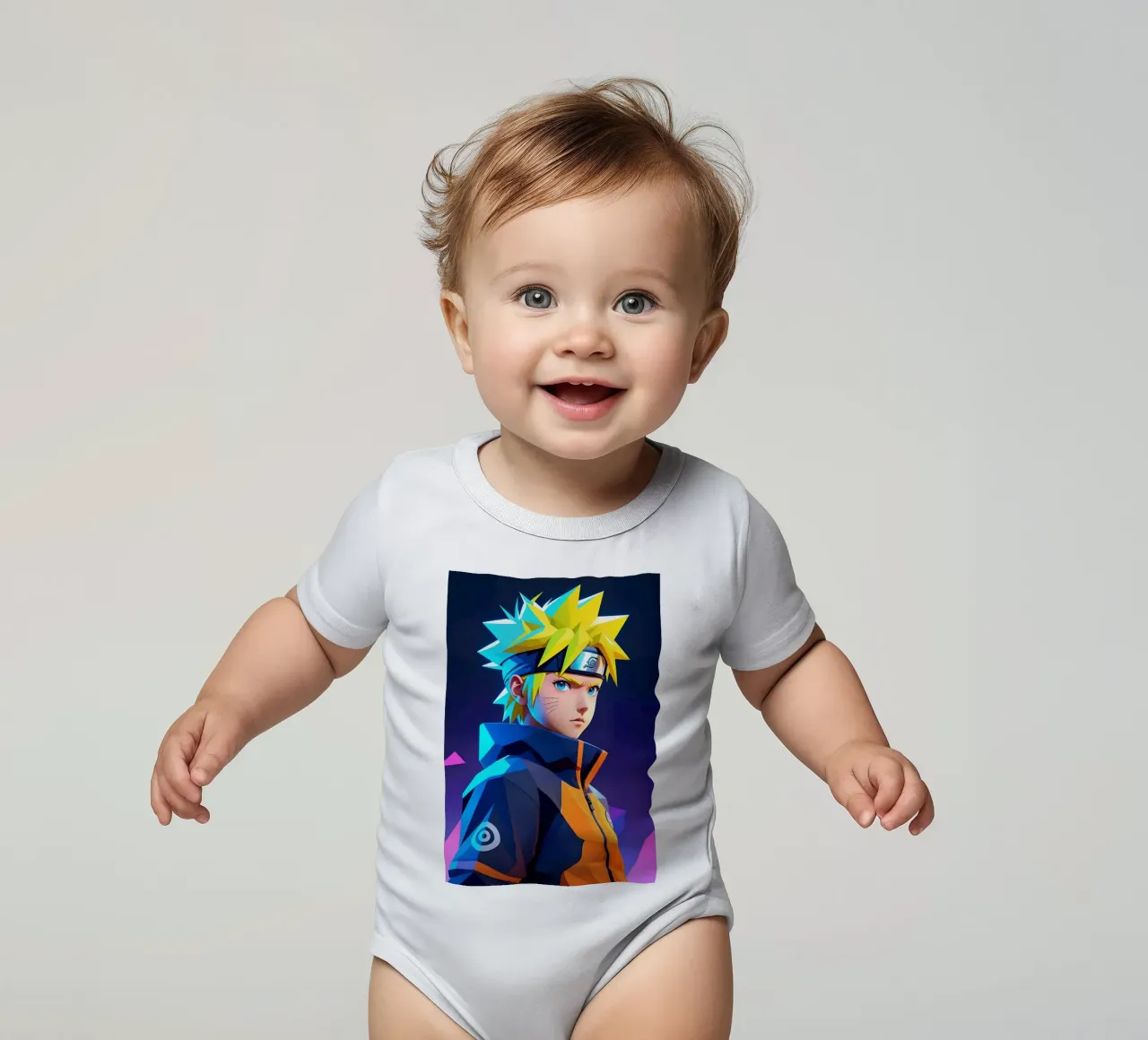 Boruto body neonato maniche corte da BONANZA